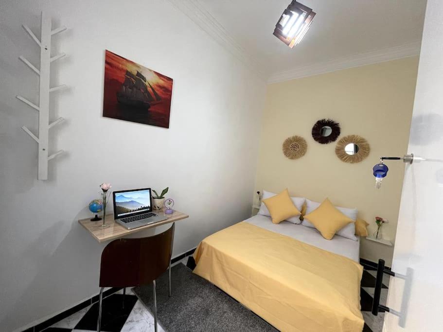 Belle Duplex With Terrace And Rooftop In The Heart Of Medina Tetouan Bagian luar foto